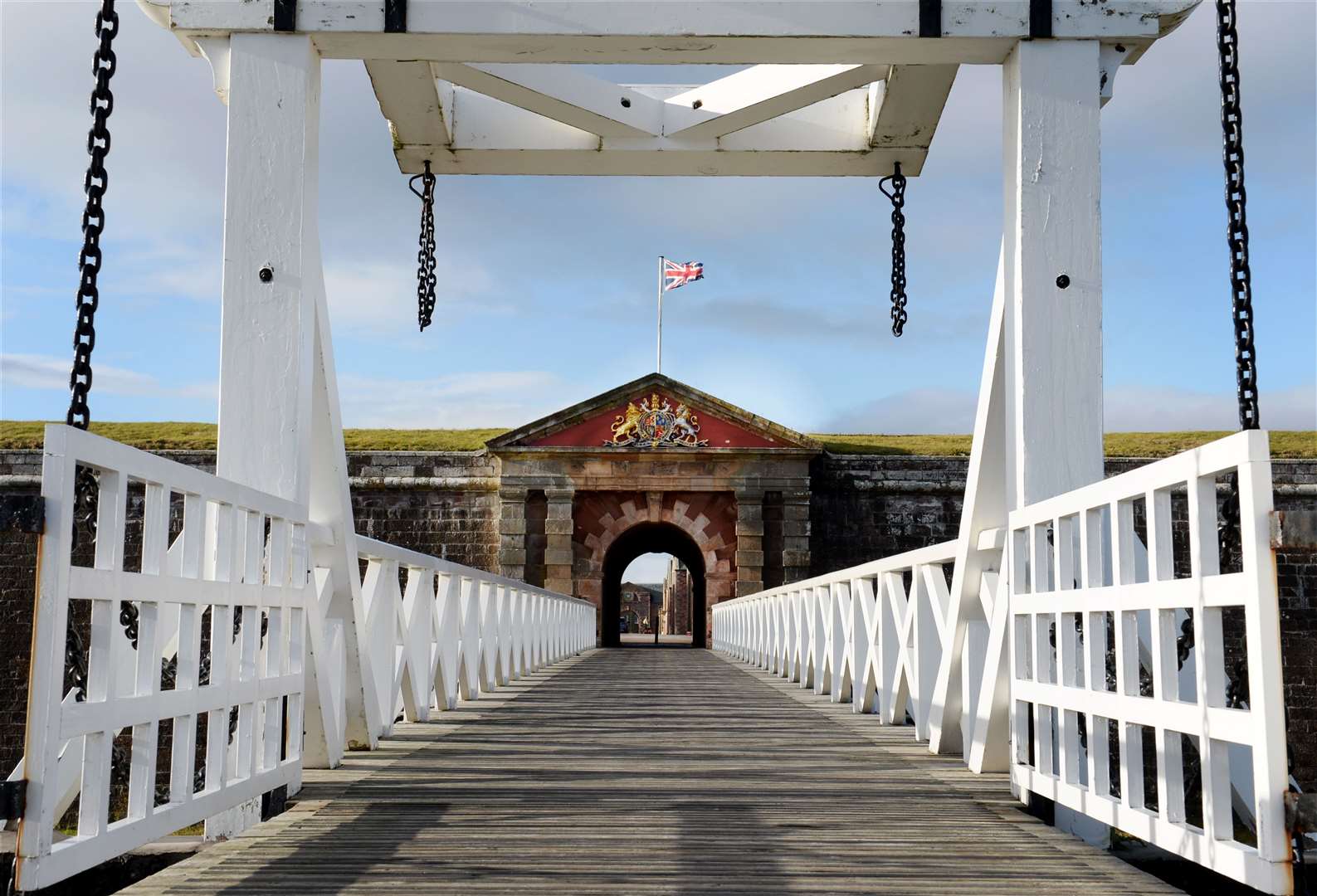 Troops set off from Fort George today.