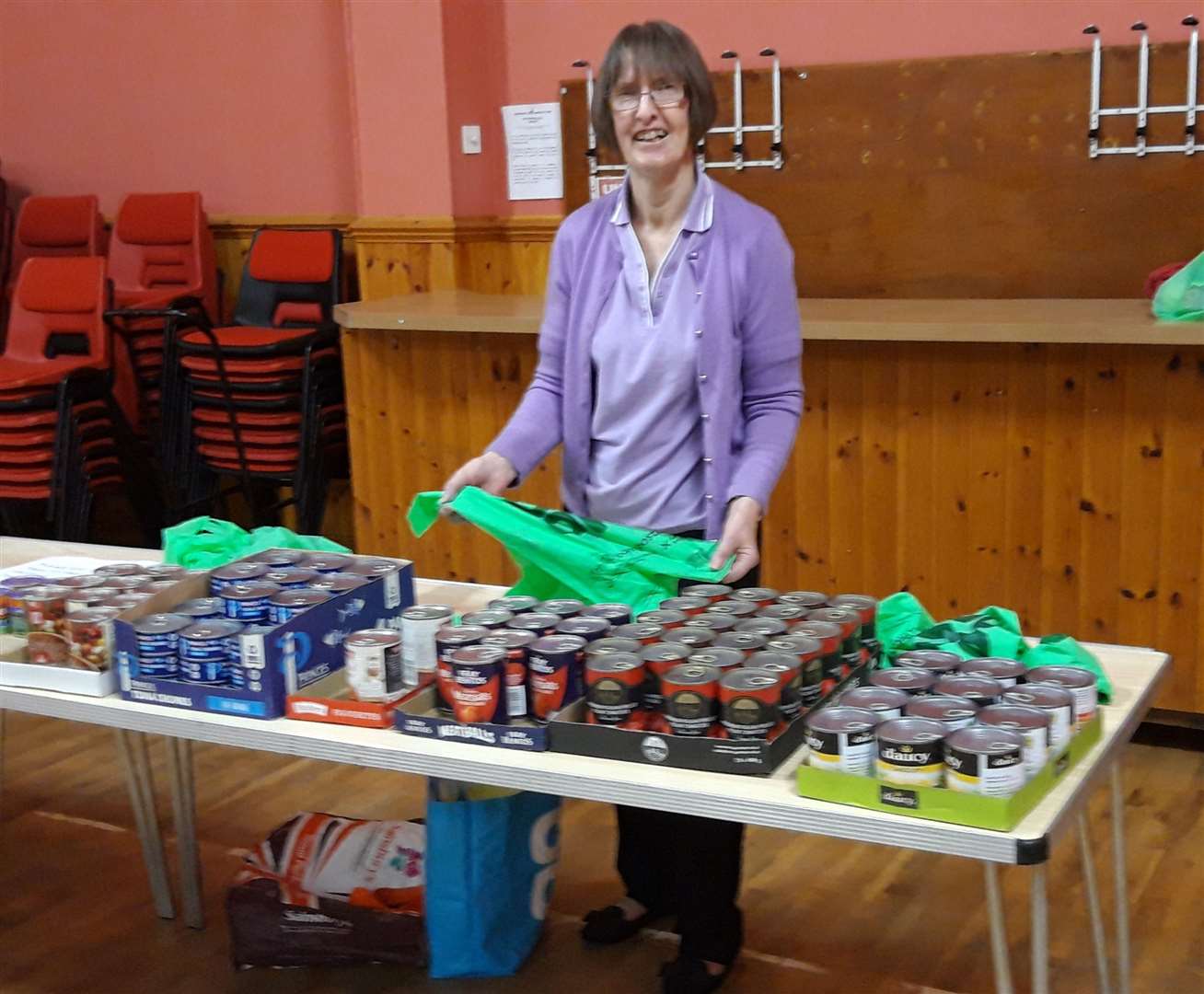 As service manager, Isobel ensured the smooth running of the care forum’s food waste initiative and its befriending and foot care services.