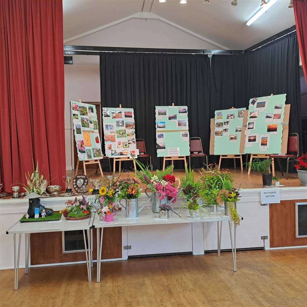 The popular show is traditionally held at Ardgay Hall.