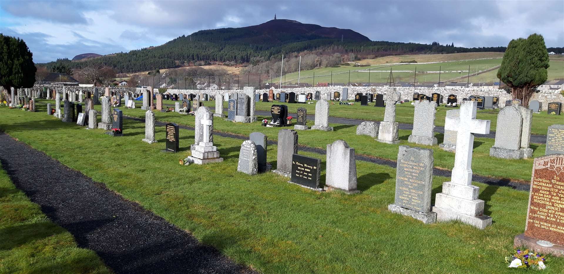 It is estimated Golspie cemetery will reach capacity in six years’ time and the pre-purchase of lairs has been stopped.