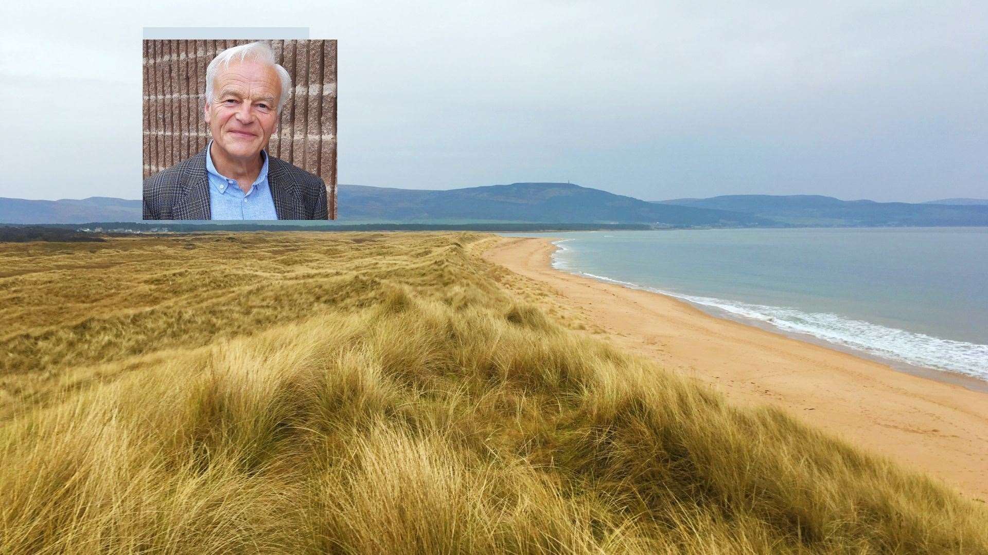 Dornoch Area Community Council chairman Paddy Murray seconded the motion to support the Coul Links golf course development.