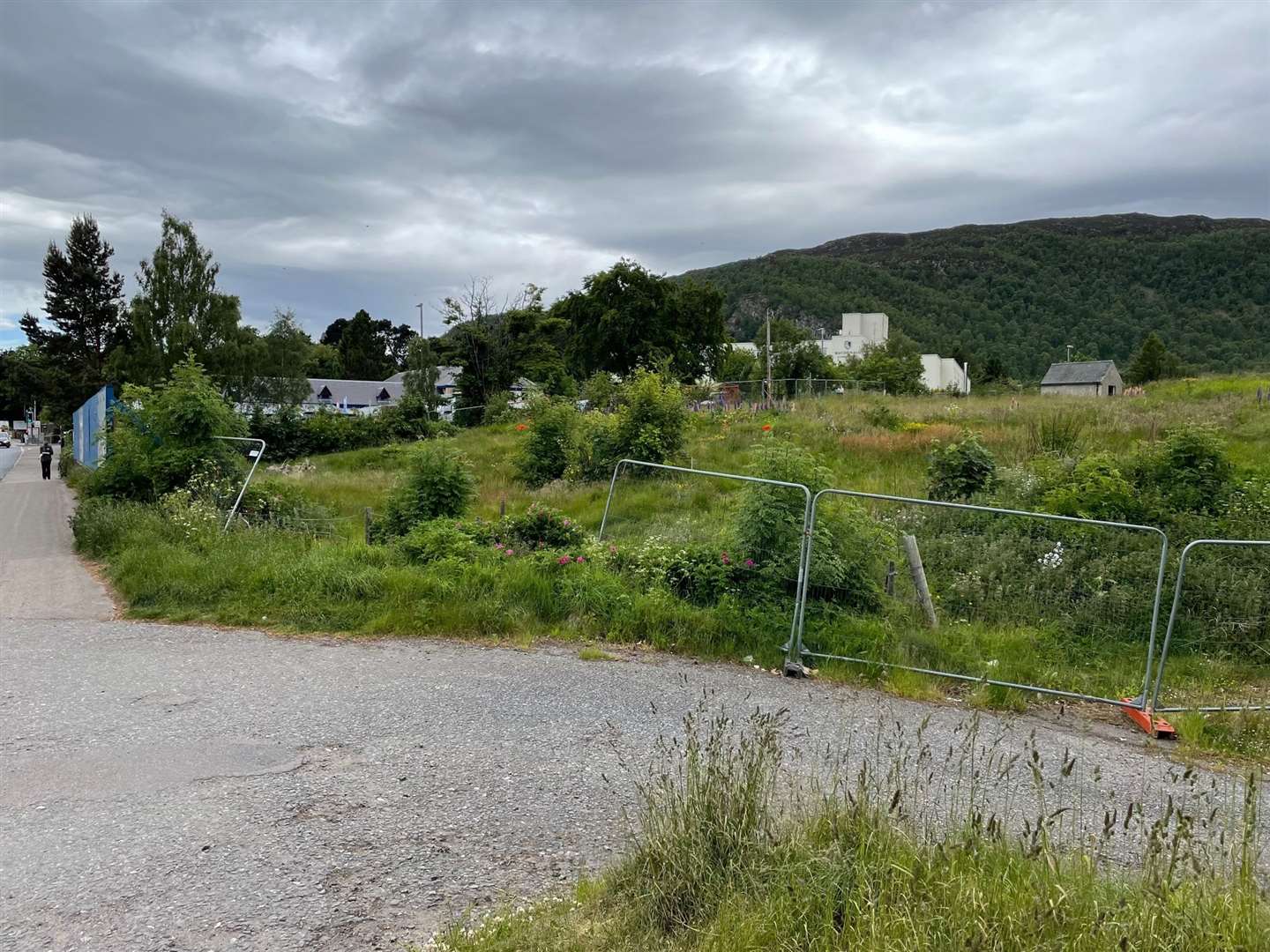 The site for the proposed development in the heart of Aviemore was rejected.