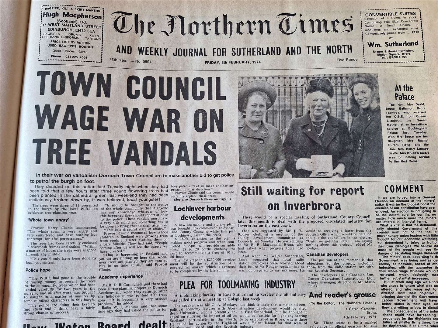 The edition of February 8, 1974.
