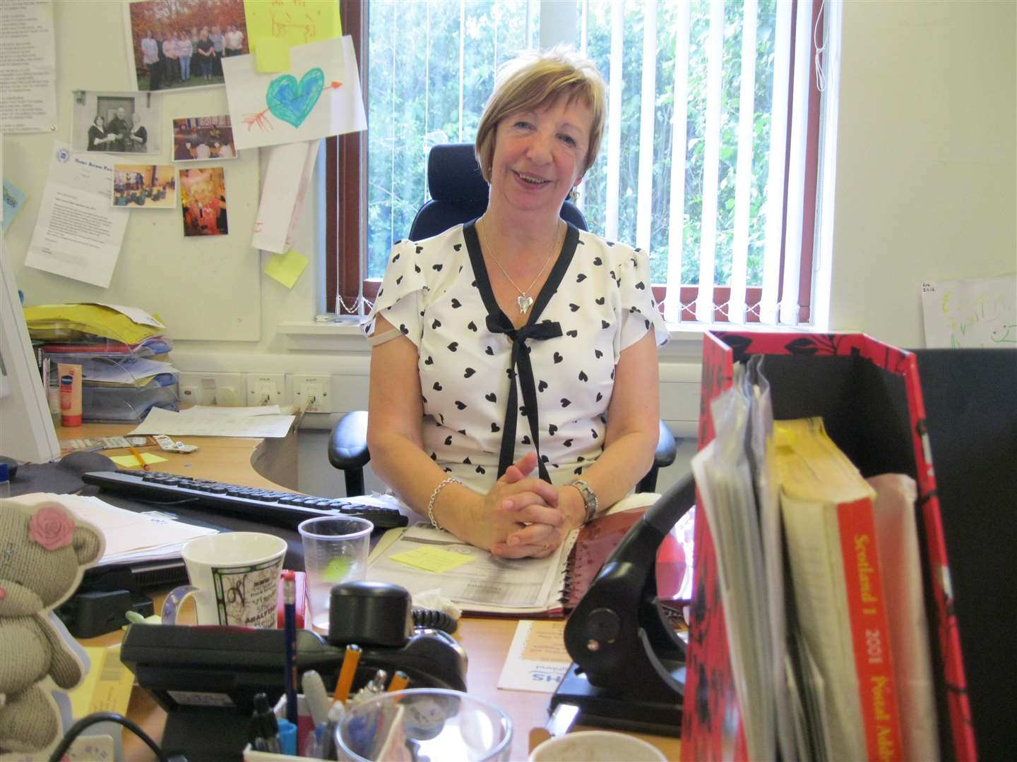 Lynda Campbell said the Deaf Services team can help in a variety of ways and was delighted to be recognised.