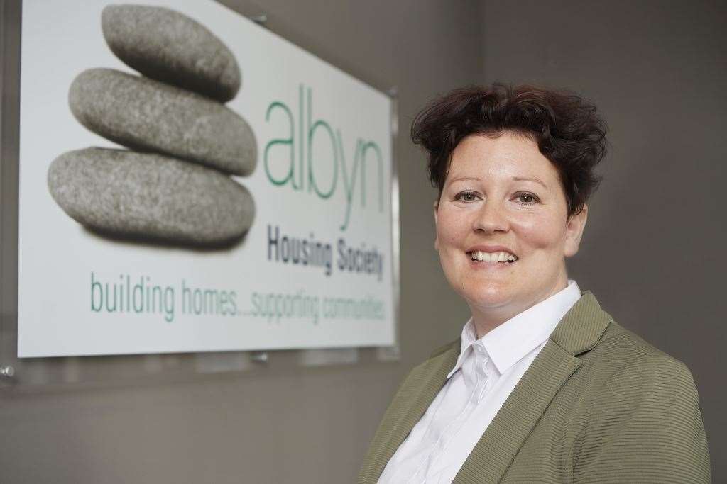 Lisa Buchanan, new chief executive of Albyn Housing.