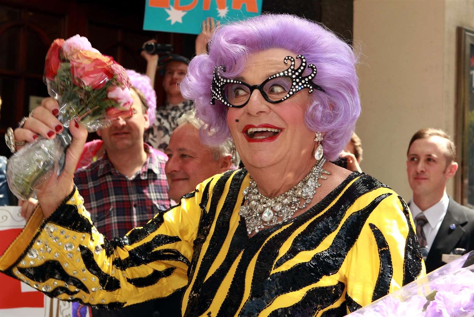 Dame Edna was Humphries’ most memorable character (Sean Dempsey/PA)