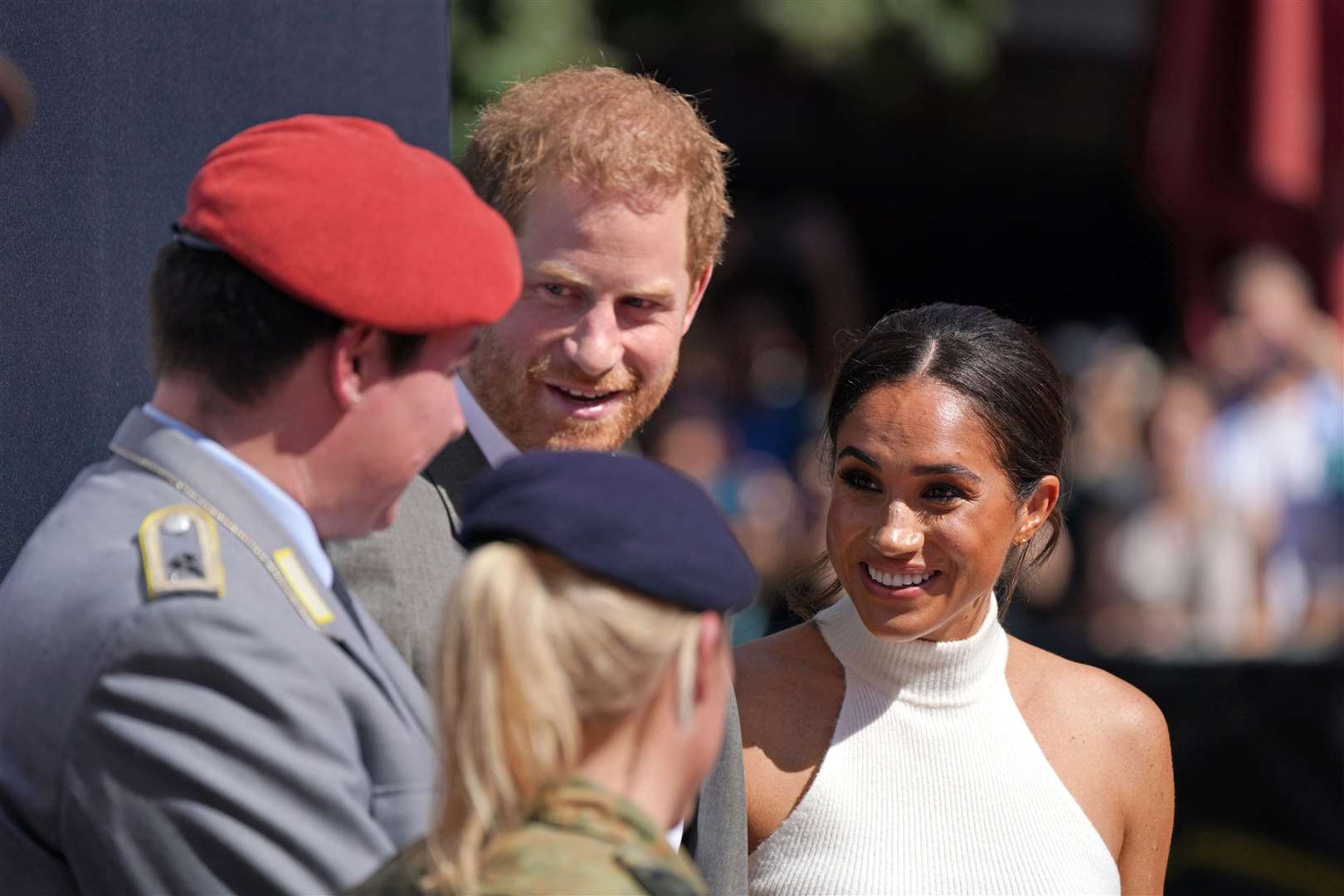 Harry and Meghan were staying in Windsor ahead of a WellChild engagement, which was later cancelled (Joe Giddens/PA)