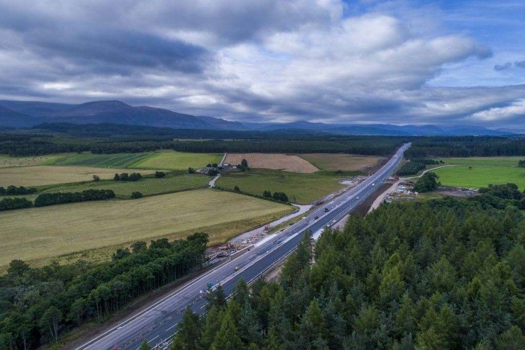 A9 dualling project continues in Badenoch