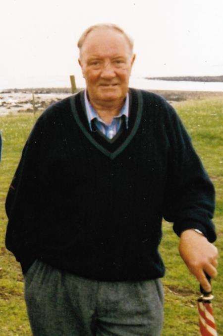 Hugh 'Hootie' Baillie was a Brora Golf Club stalwart.