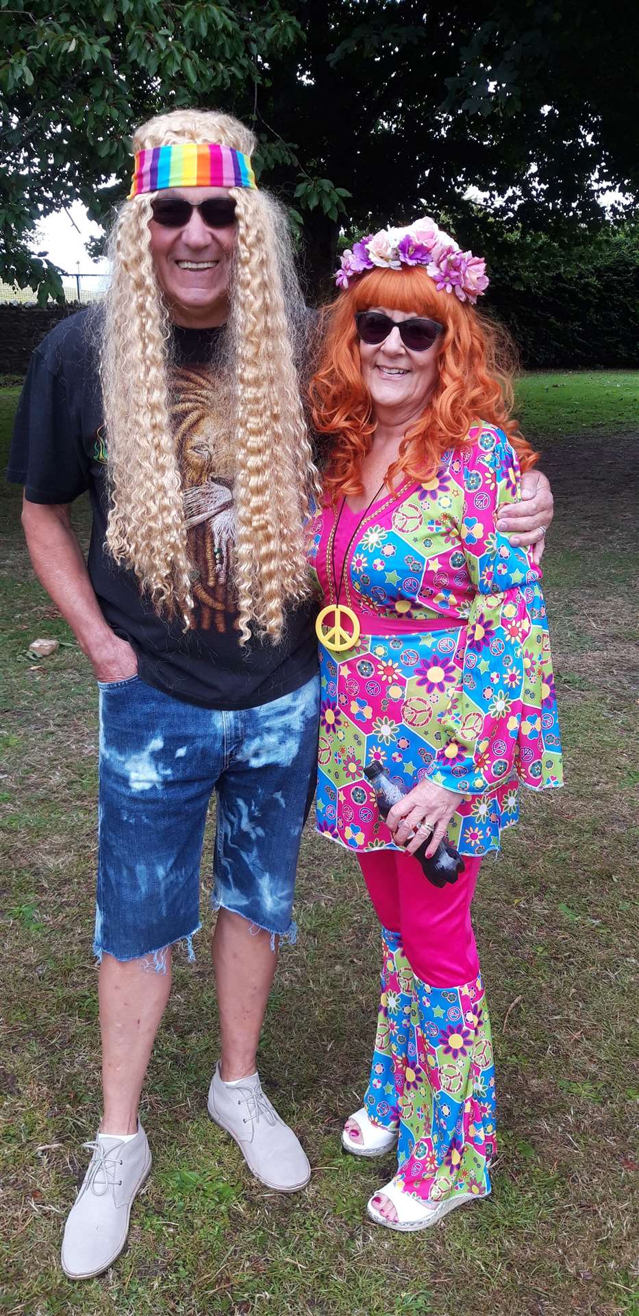Hippy vibe: William and Vivien MacDougall.
