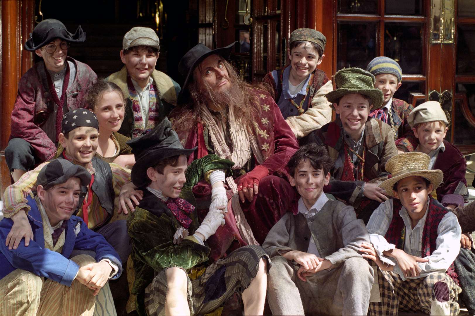He returned to a role he had played 30 years ago – Fagin – in the West End musical production Oliver! in 1997 (PA)