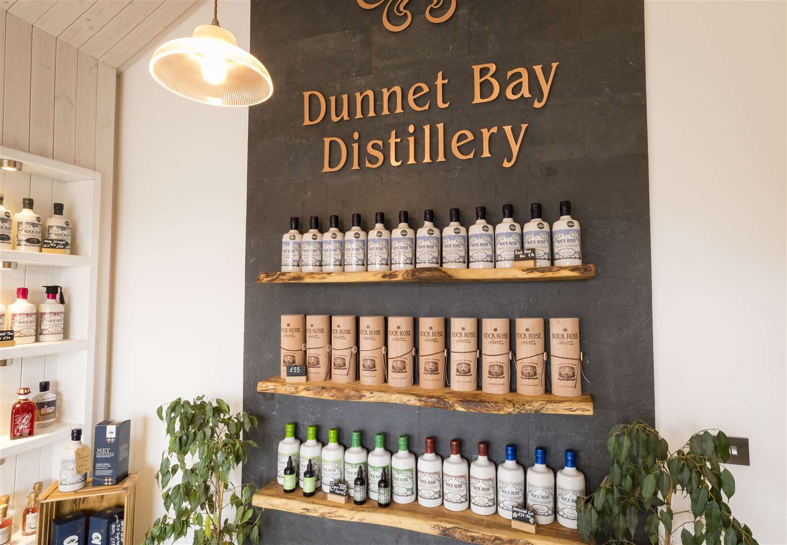 The exhibition is being held at Dunnet Bay Distillery until March.
