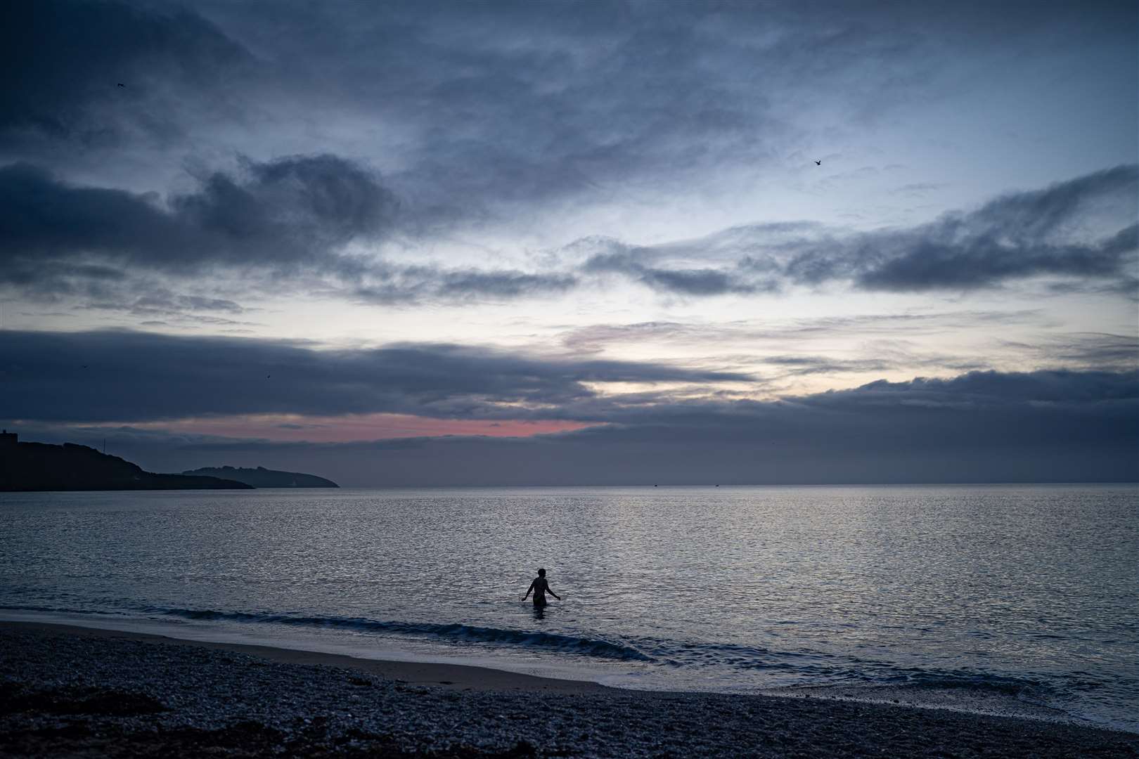A beach in Falmouth. Cornwall was the top destination among people who were inspired by a recent UK-based holiday to move home, according to Zoopla (Ben Birchall/PA)