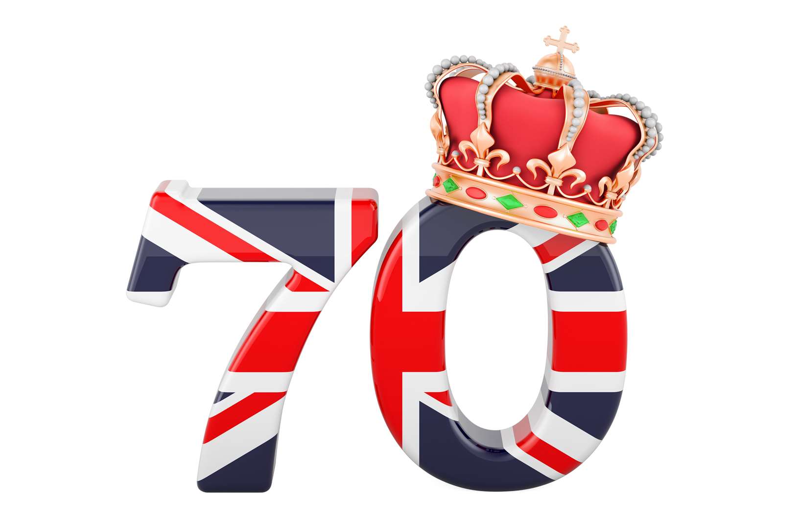 The Platinum Jubilee marks Queen Elizabeth II's 70 years on the throne.