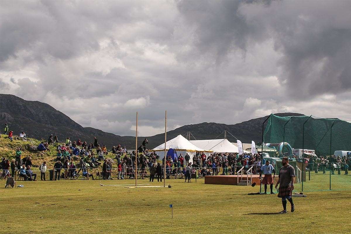 Durness Highland Gathering is usually held every year at Shore Park.