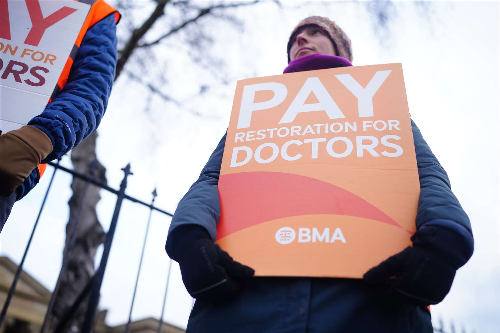 The latest junior doctors’ strike in England caused ‘delay and disruption’ to thousands of patients, health bosses have said (Ben Birchall/PA)