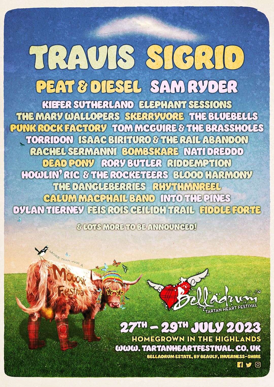 Belladrum poster for next year's event.