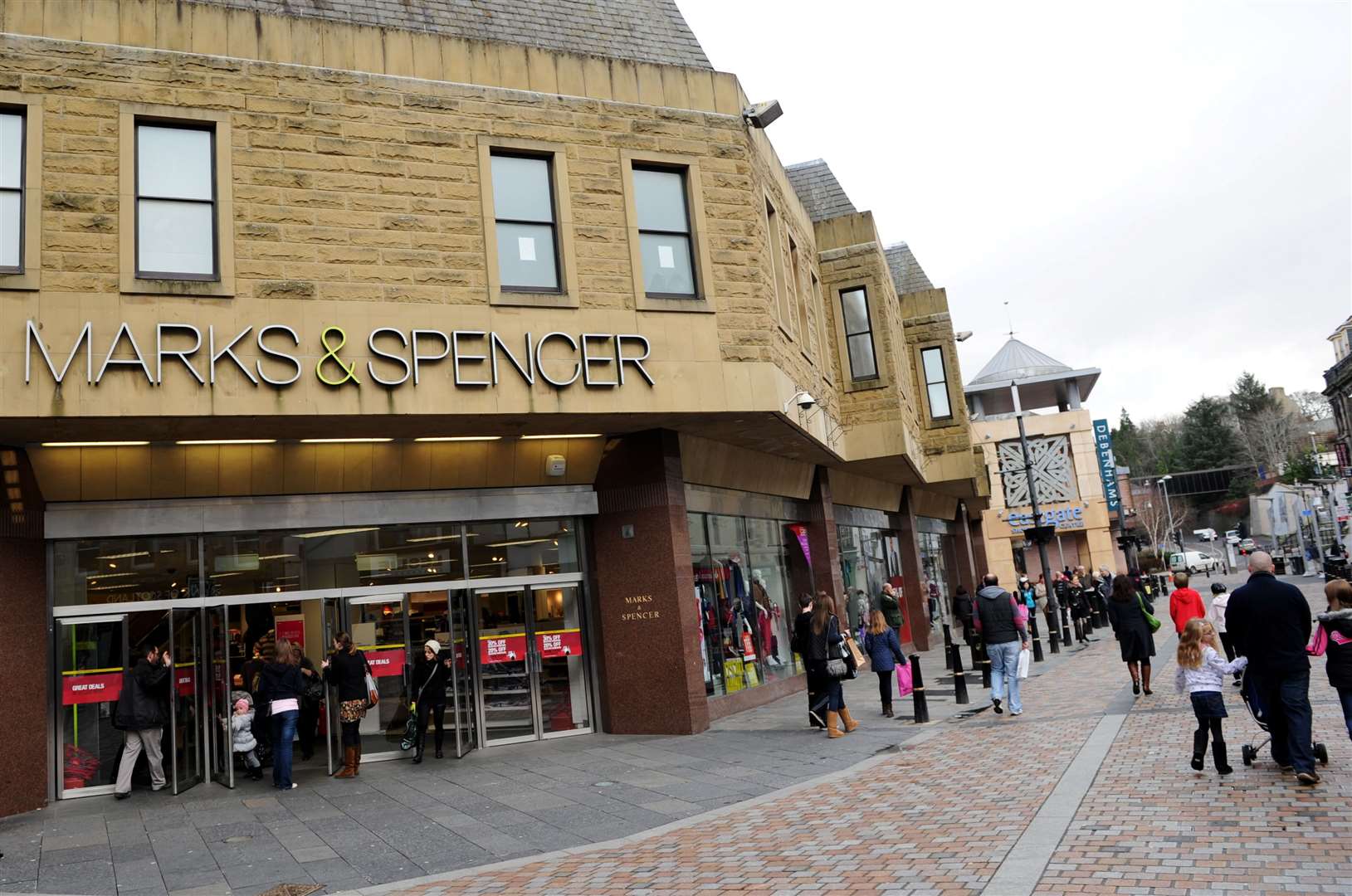 Marks & Spencer's Eastgate store in Inverness.