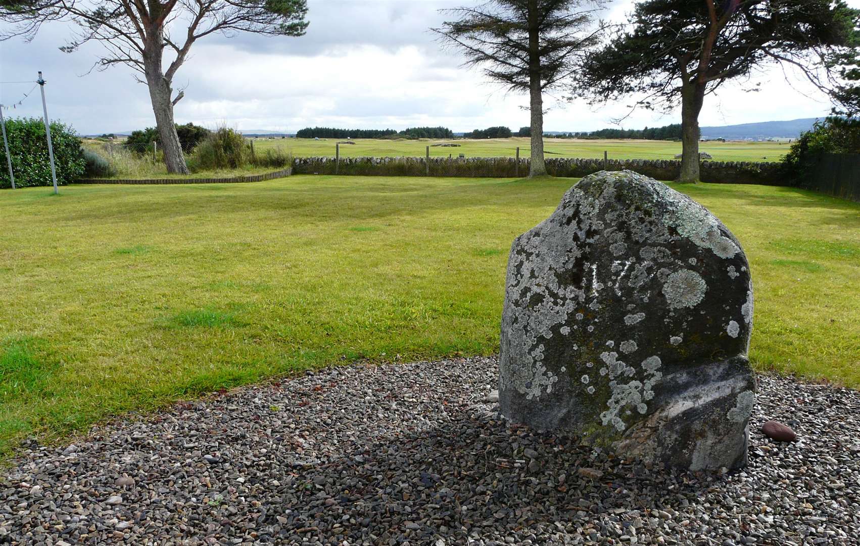 The Witch's Stone, erected in memory of Janet Horne of Dornoch, the last Scot to be executed for witchcraft.