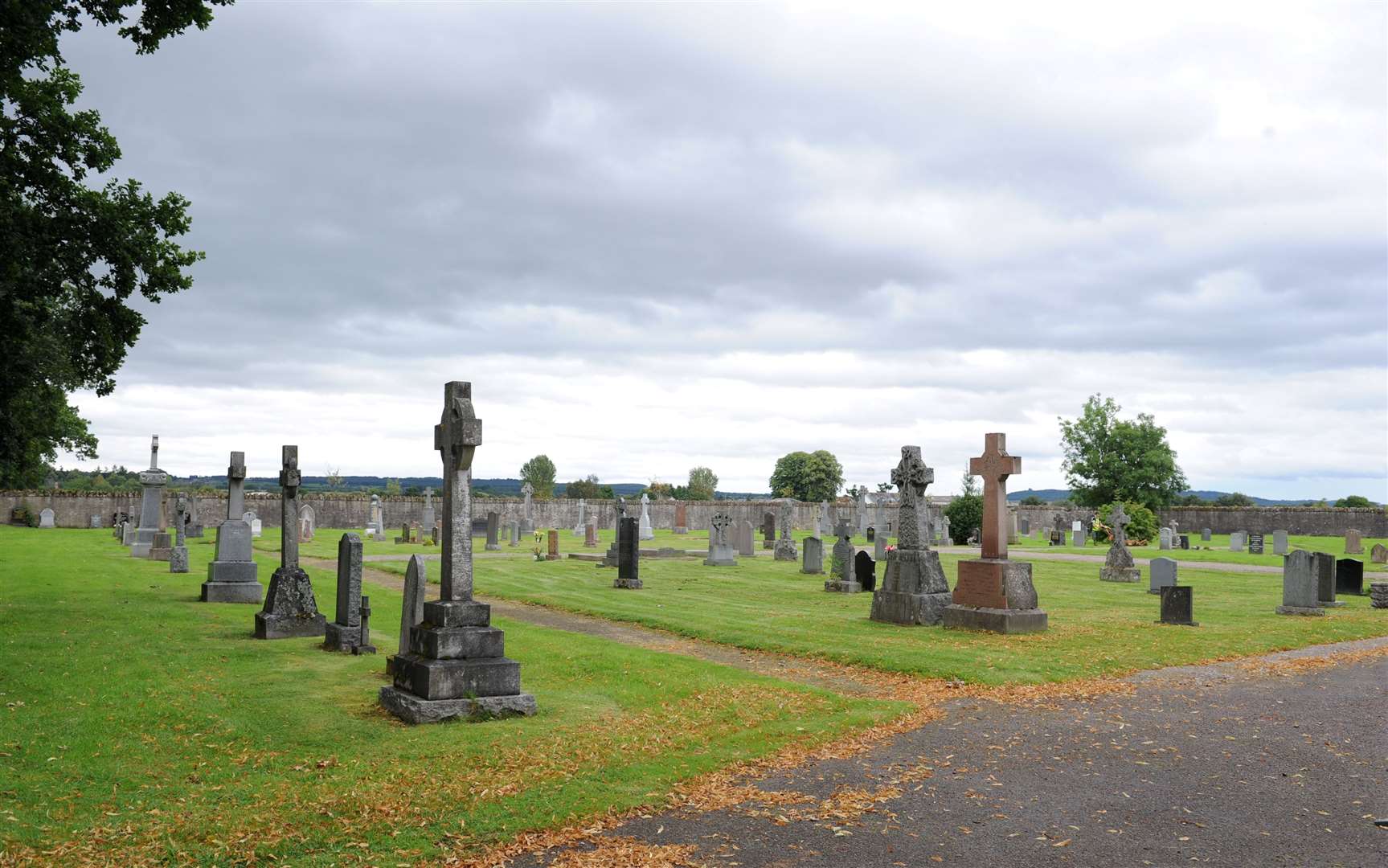 The cost of lairs at cemeteries will rise by five per cent, pictured here is St Mary's Catholic Church in Beauly.