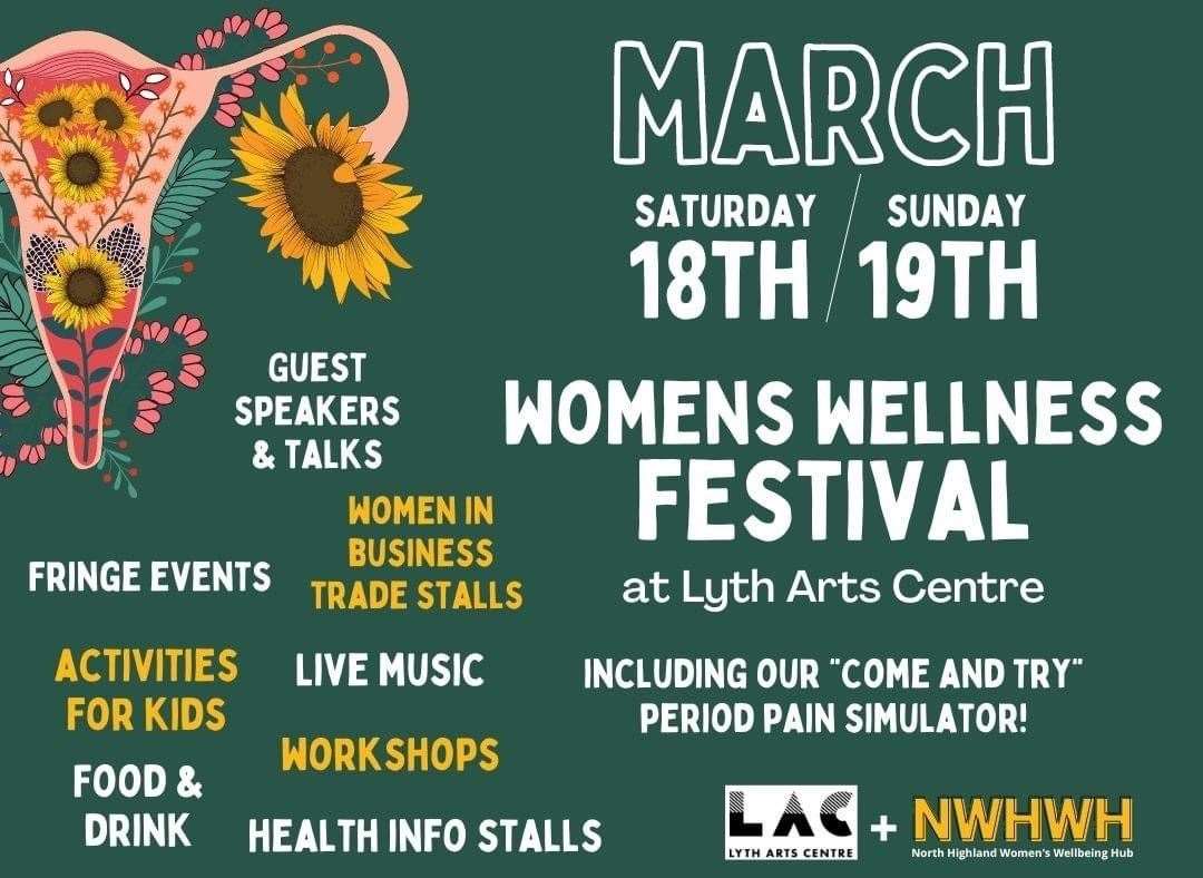 Women's Wellness Festival poster.