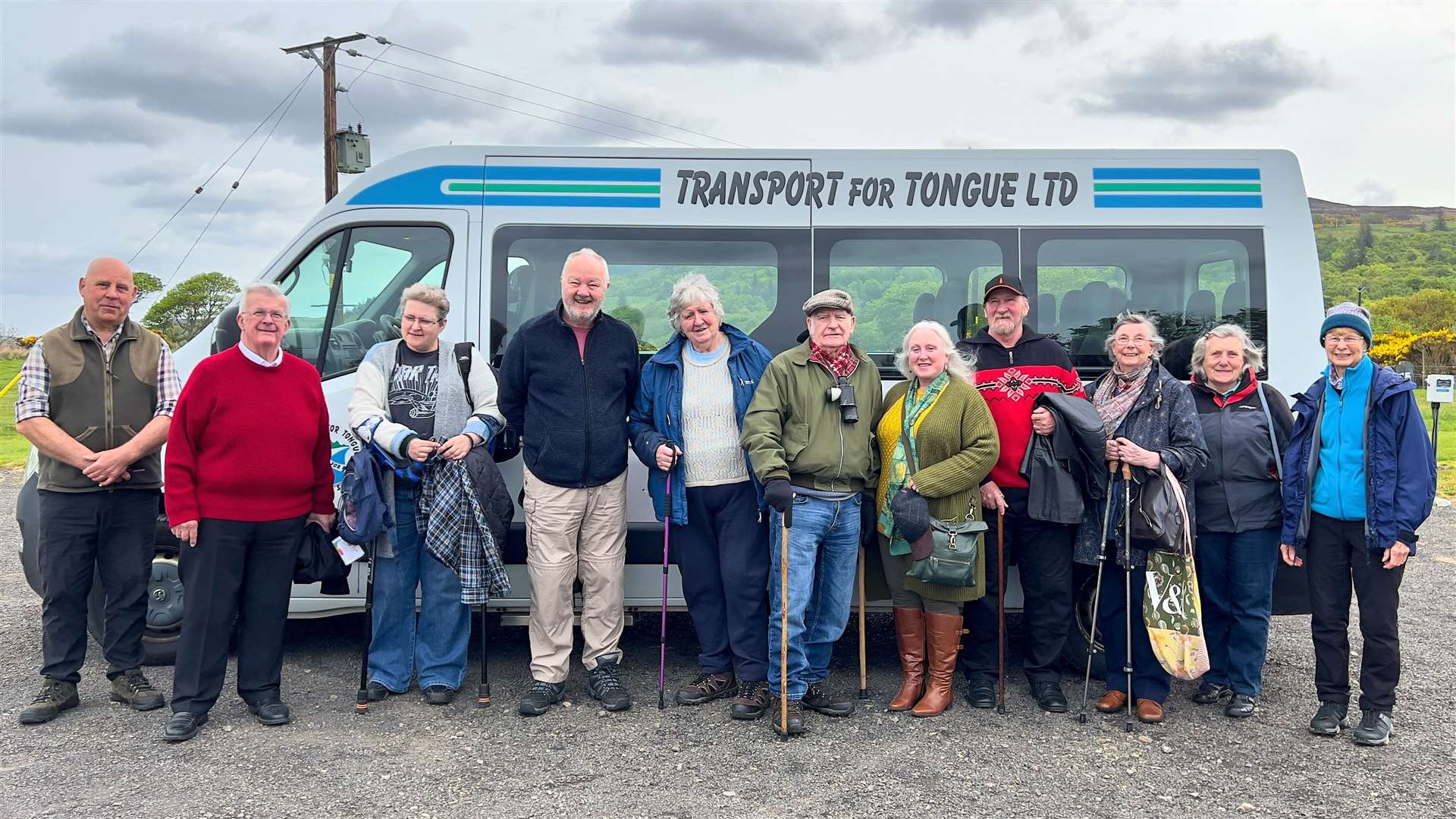 Rural transport providers help the group explore further afield.