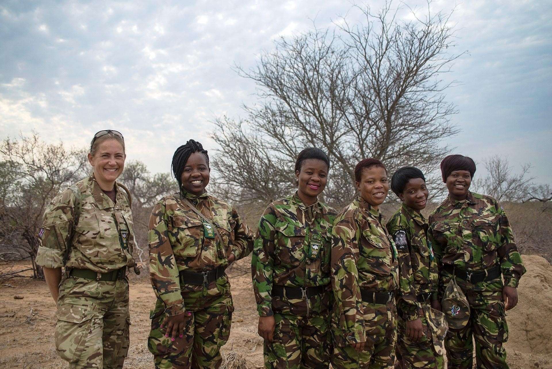 The Black Mambas unit patrol 50,000 hectares of the Balule Nature Reserve, part of the Greater Kruger National Park.