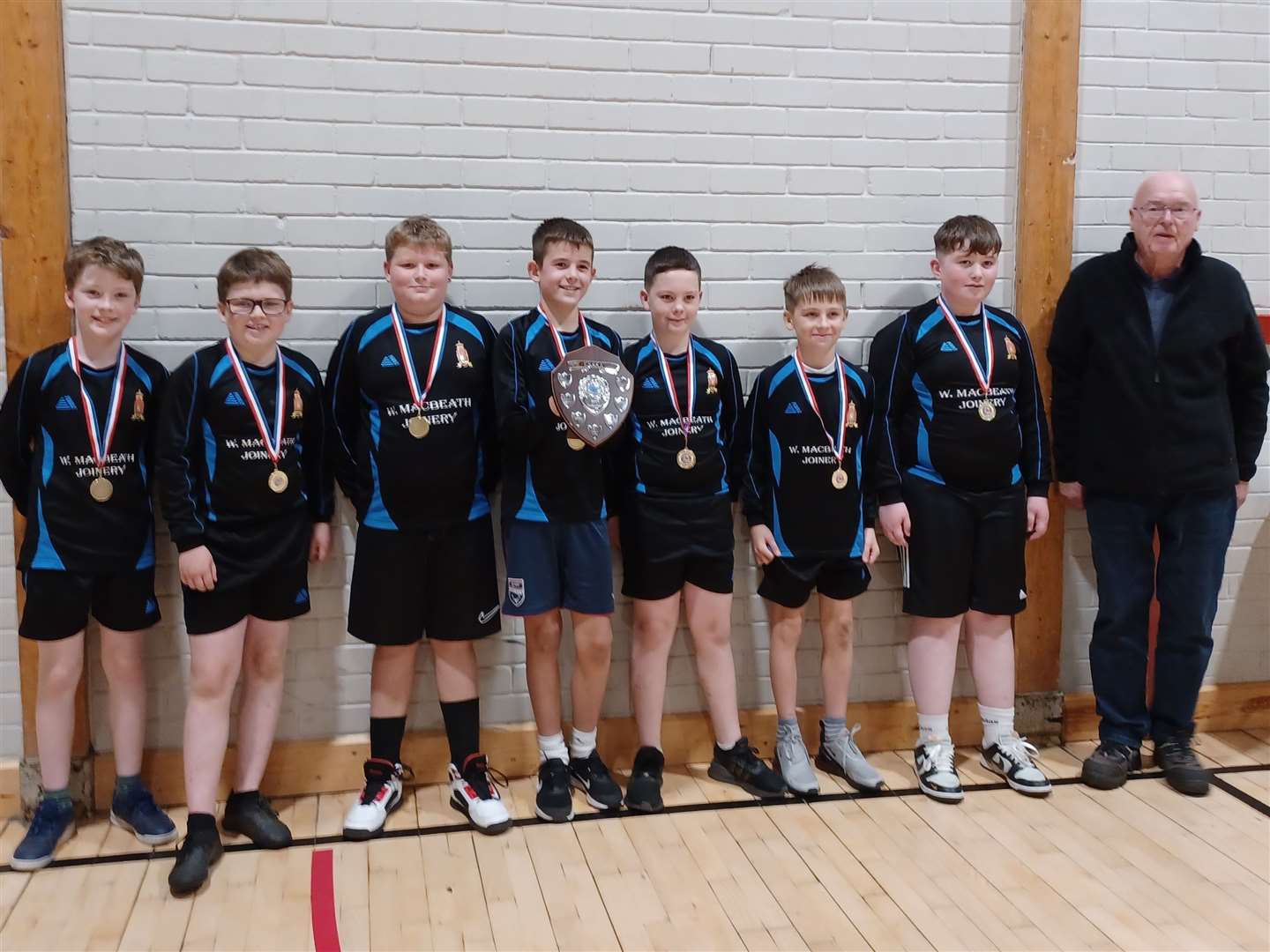 Golspie Primary School scooped the top place in the Big Schools boys' category.