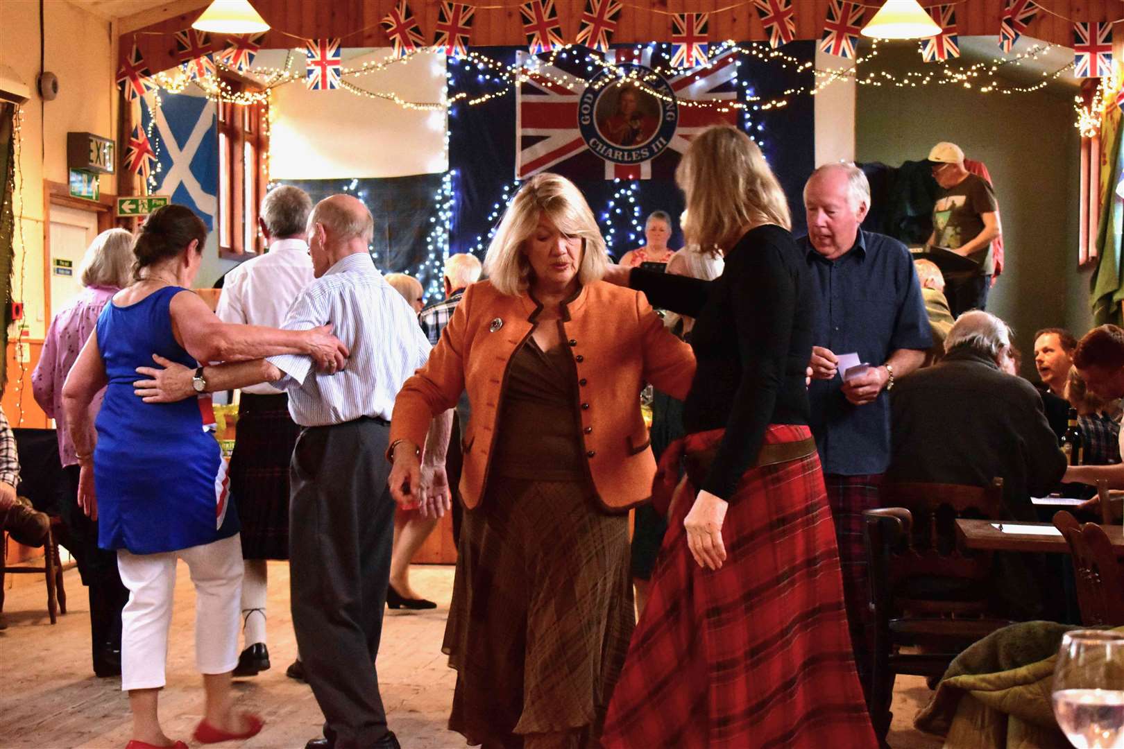 Culrain celebrated the coronation of King Charles III and Queen Camilla with a ceilidh at the village hall.