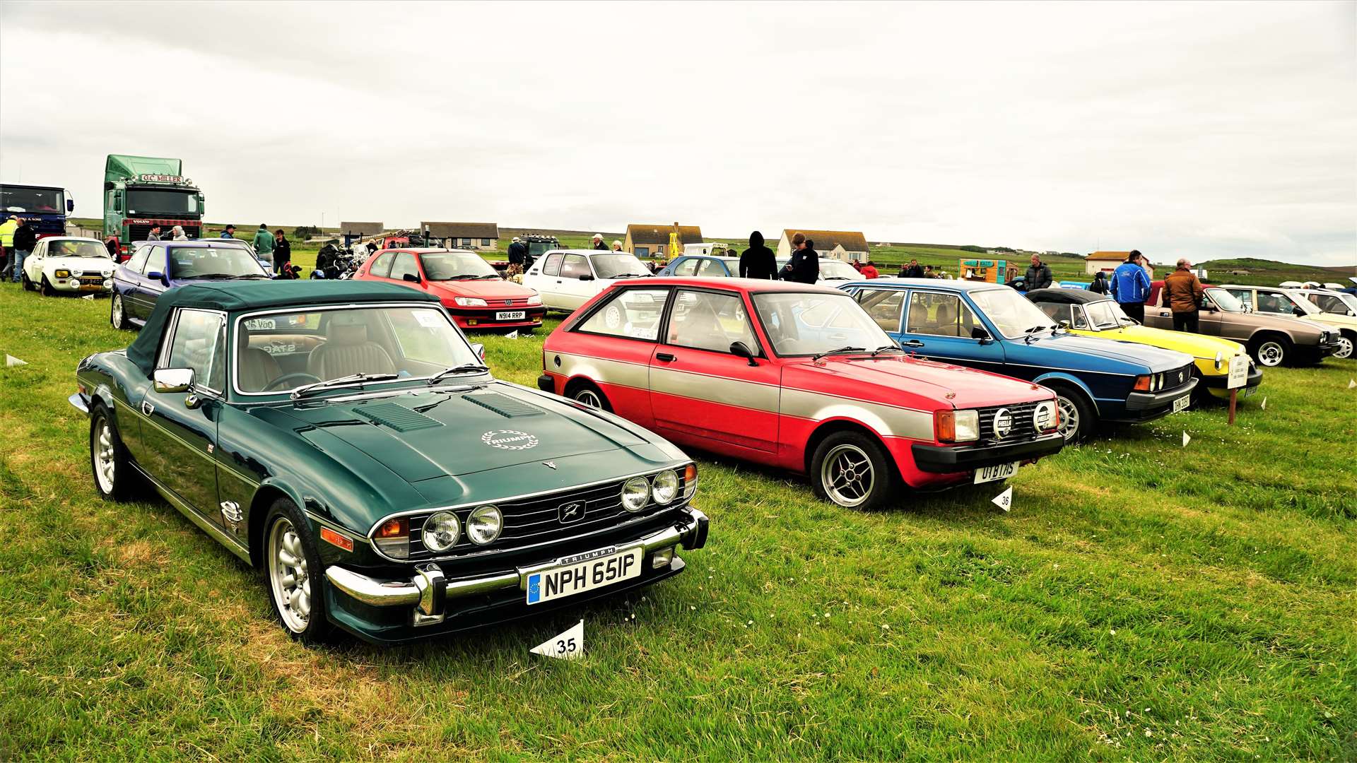 Last year's show featured the usual array of vintage and classic cars. Picture: DGS