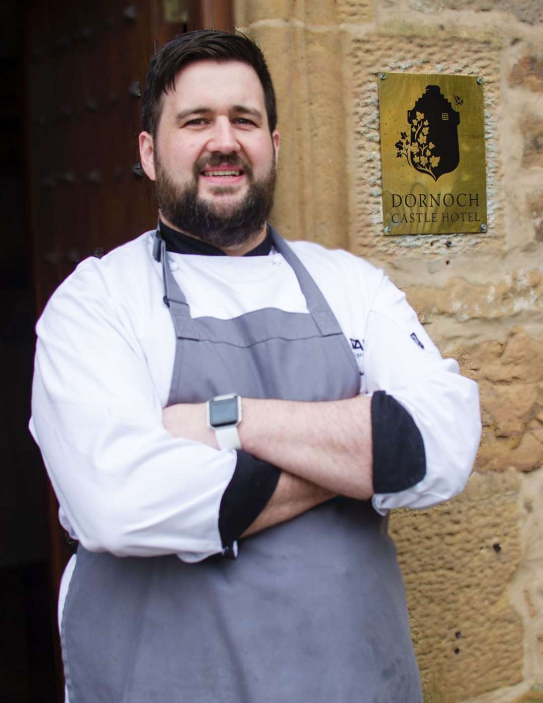 Grant Macnicol during his time as head chef at Dornoch Castle Hotel.