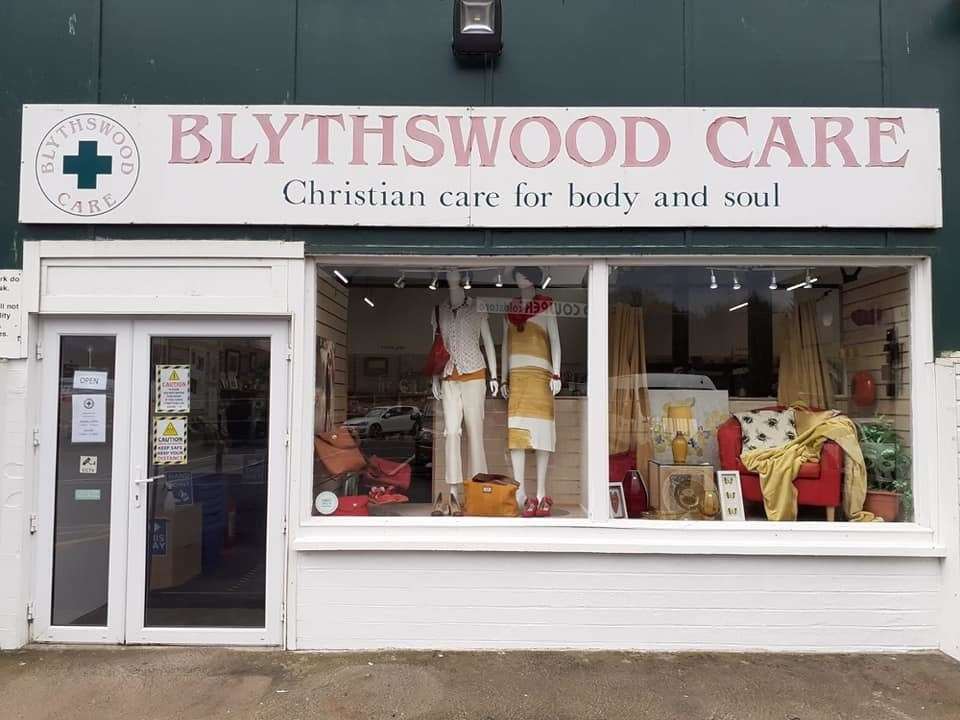 The Blythswood Shop at their Highland Deephaven depot in Evanton