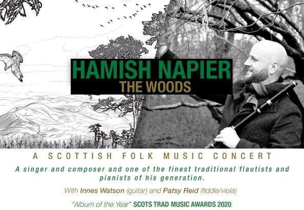 Hamish Napier will be performing at Clashmore on Friday, March 25.