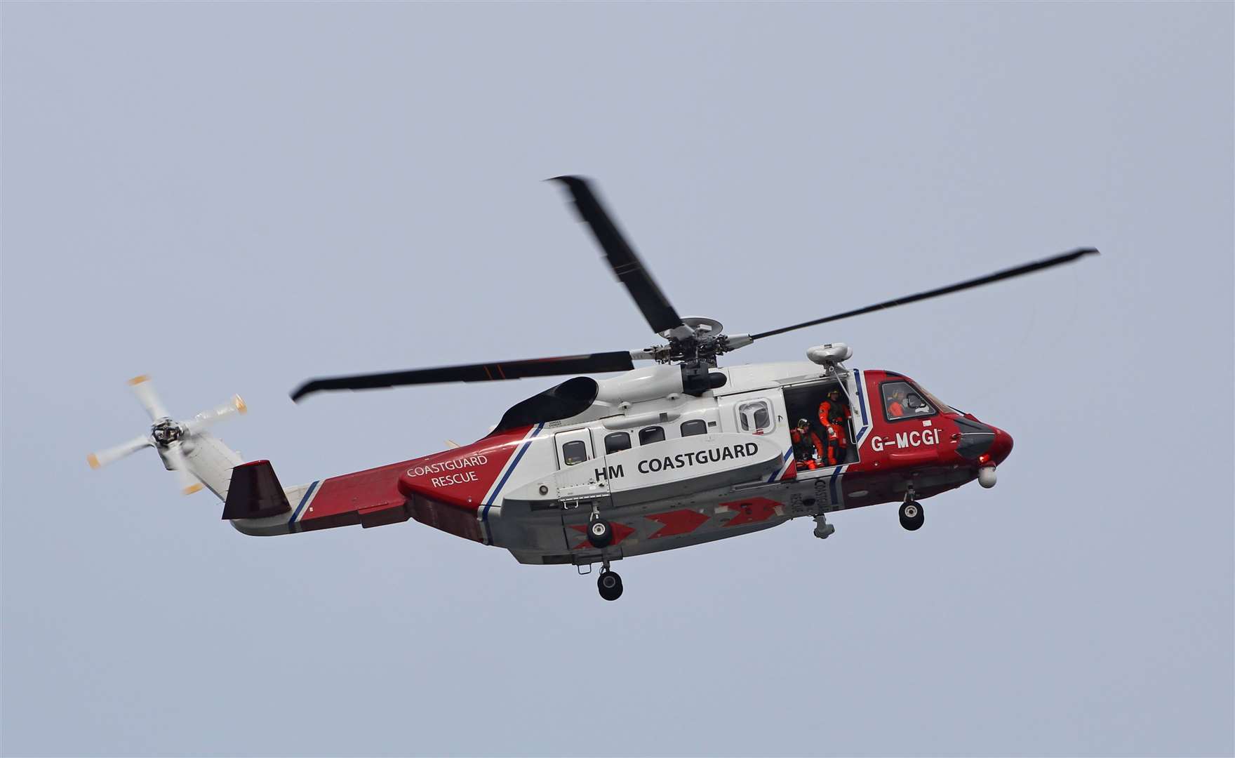 The injured woman was taken to hospital by the Inverness-based coastguard search and rescue helicopter.