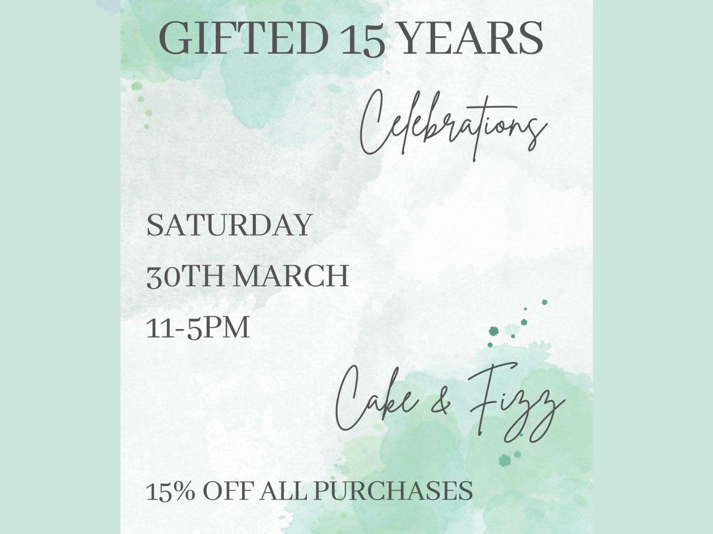 Gifted Helmsdale celebrates its 15th anniversary tomorrow.