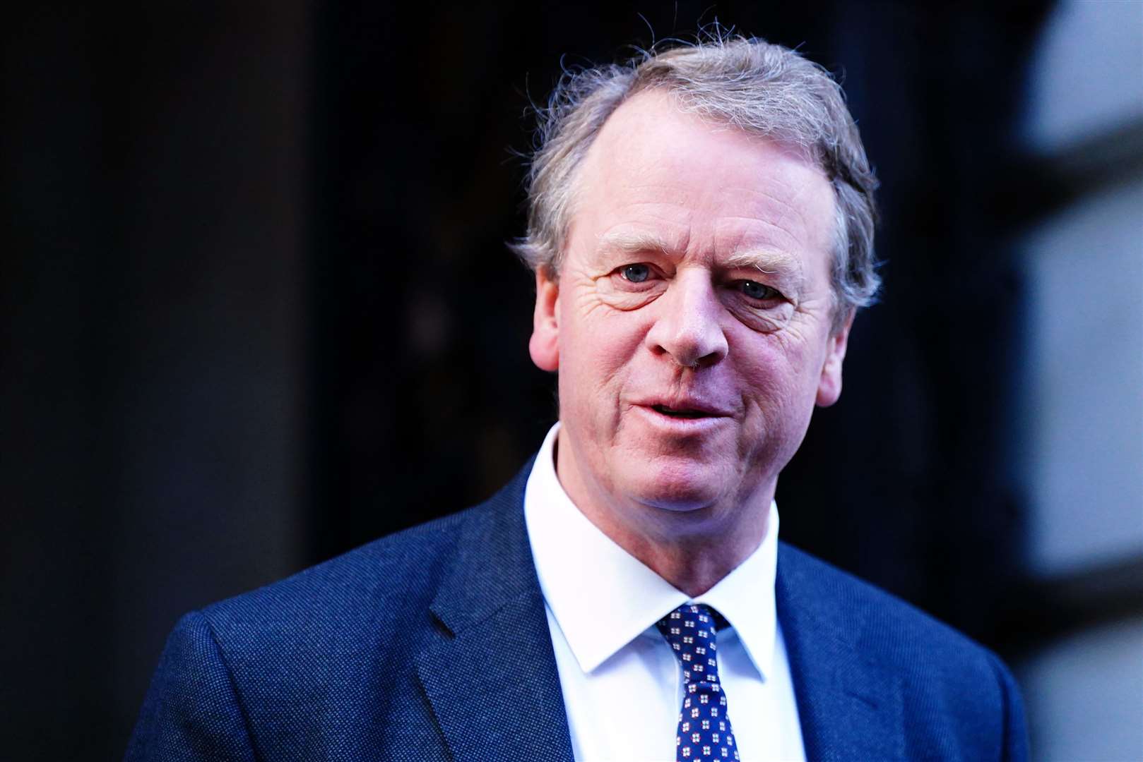 Scottish Secretary Alister Jack said he would not be triggering a by-election if awarded a peerage (Victoria Jones/PA)
