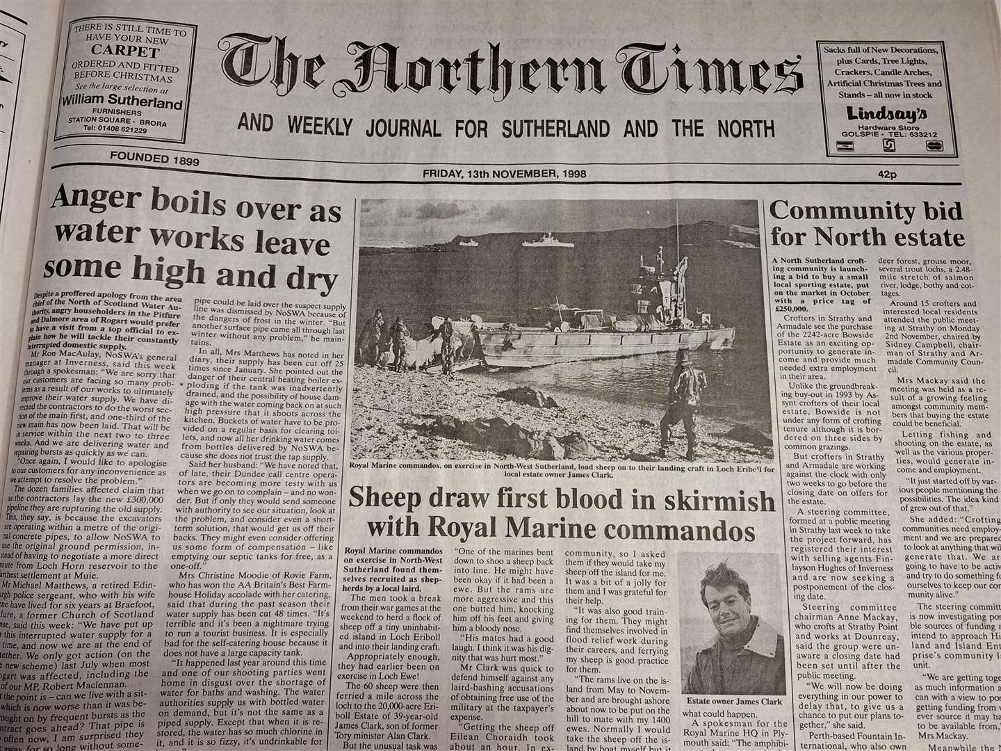 The edition of November 13, 1998.