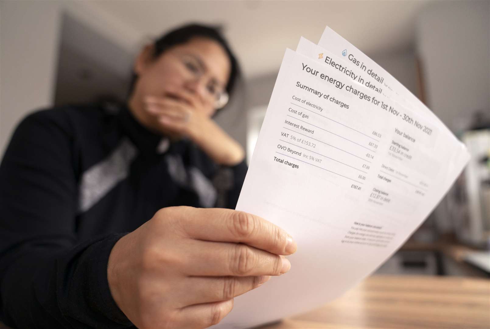 Bills in certain regions can leave households over £100 worse off (Danny Lawson/PA)