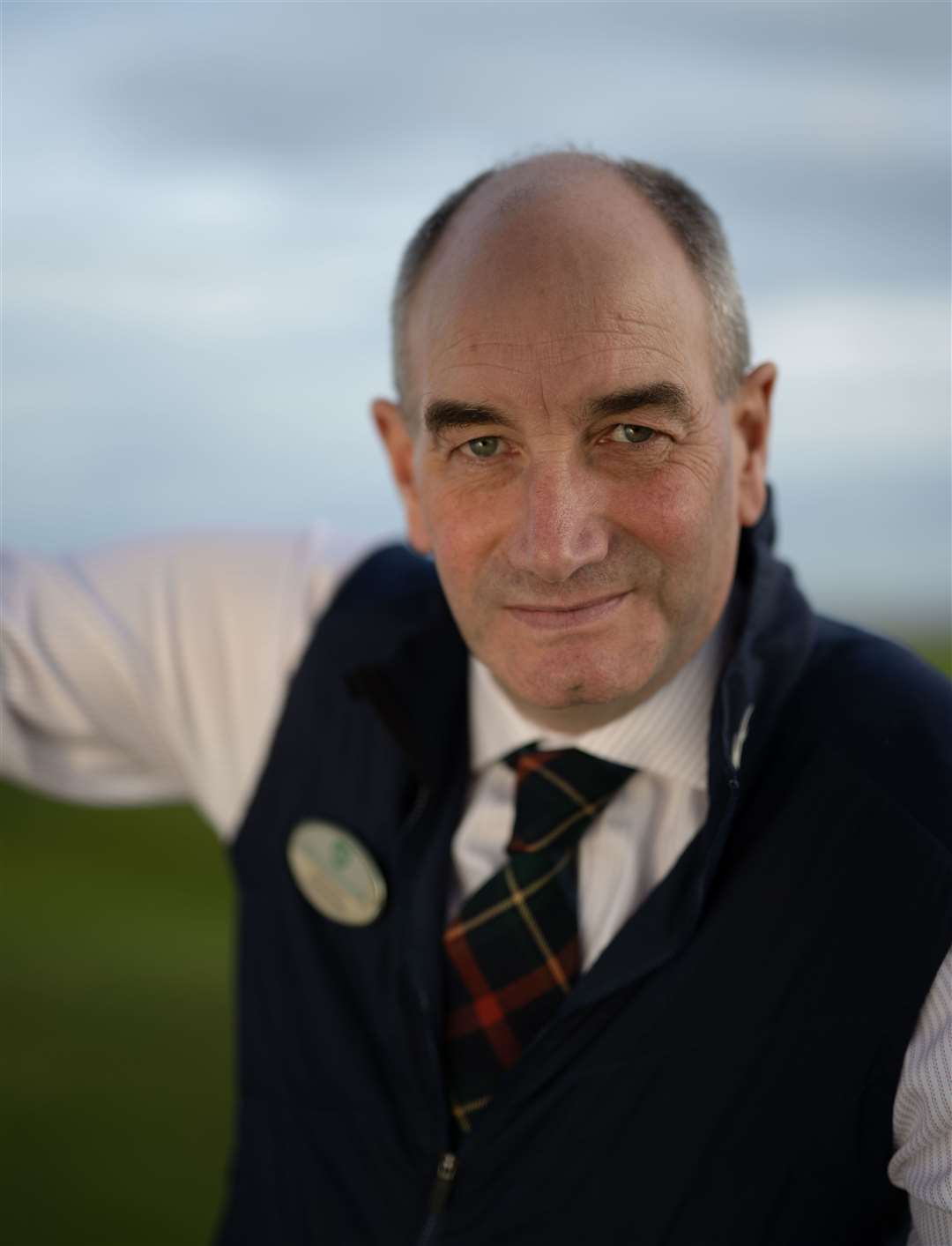 Royal Dornoch Golf Club general manager Neil Hampton. Photo: Matthew Harris golf collection