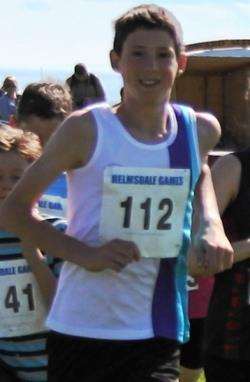 Up-and-coming young runner Alasdair Coupar has been described as a ‘brilliant role model’.