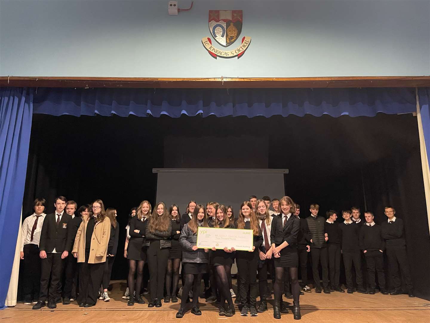 In the past, young people from Dornoch have won money for charities such as the Assynt Mountain Rescue and the Young Karers East Sutherland (TYKES).