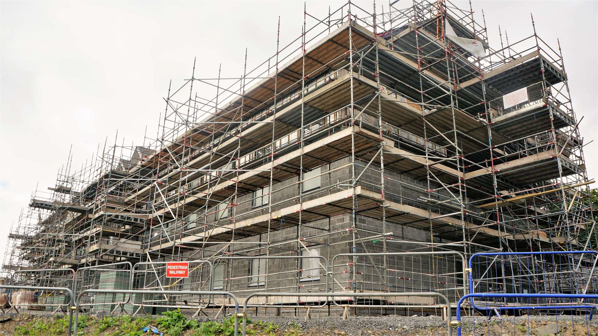The new Premier Inn being constructed at Ormlie Road in Thurso where a theft was reported this week. Picture: DGS