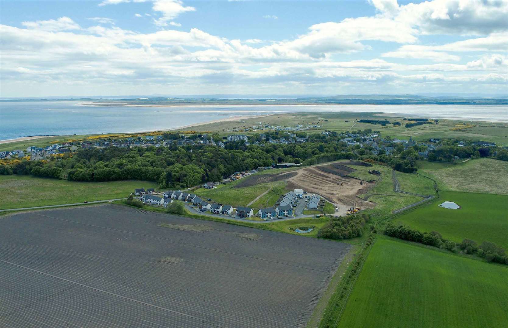 Springfield Properties plans to build 112 homes on the site in Dornoch.