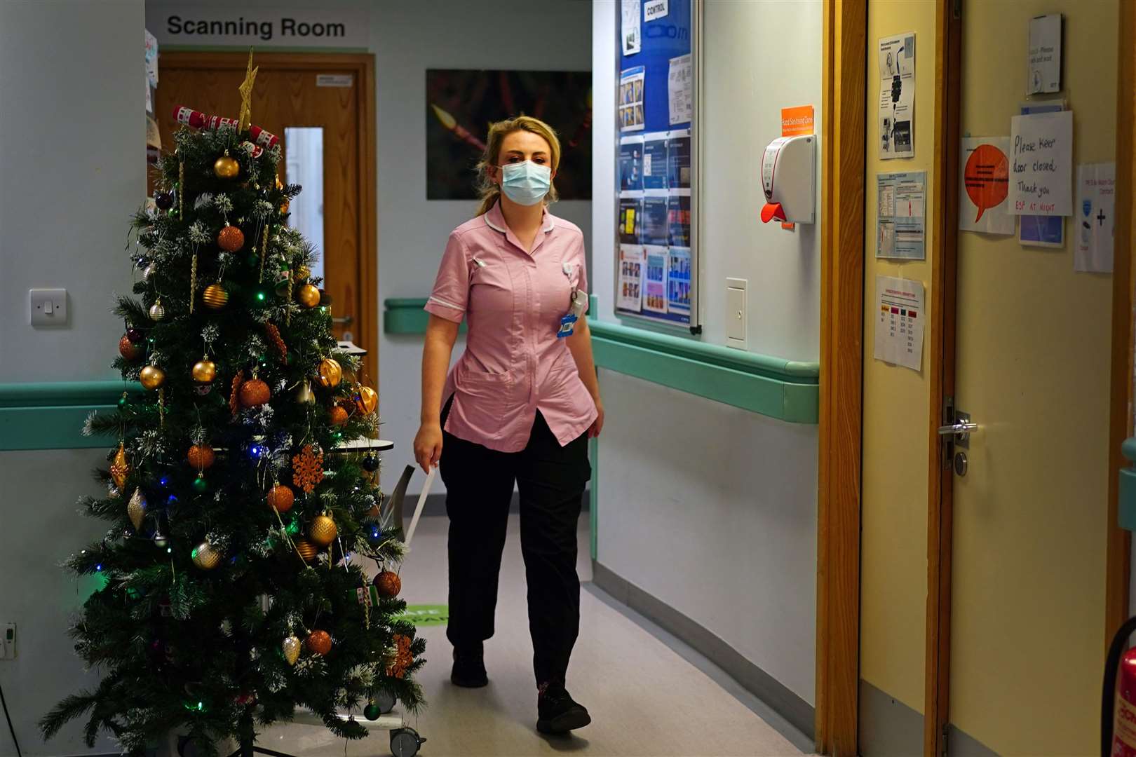 The labour ward at King’s College Hospital (Victoria Jones/PA)