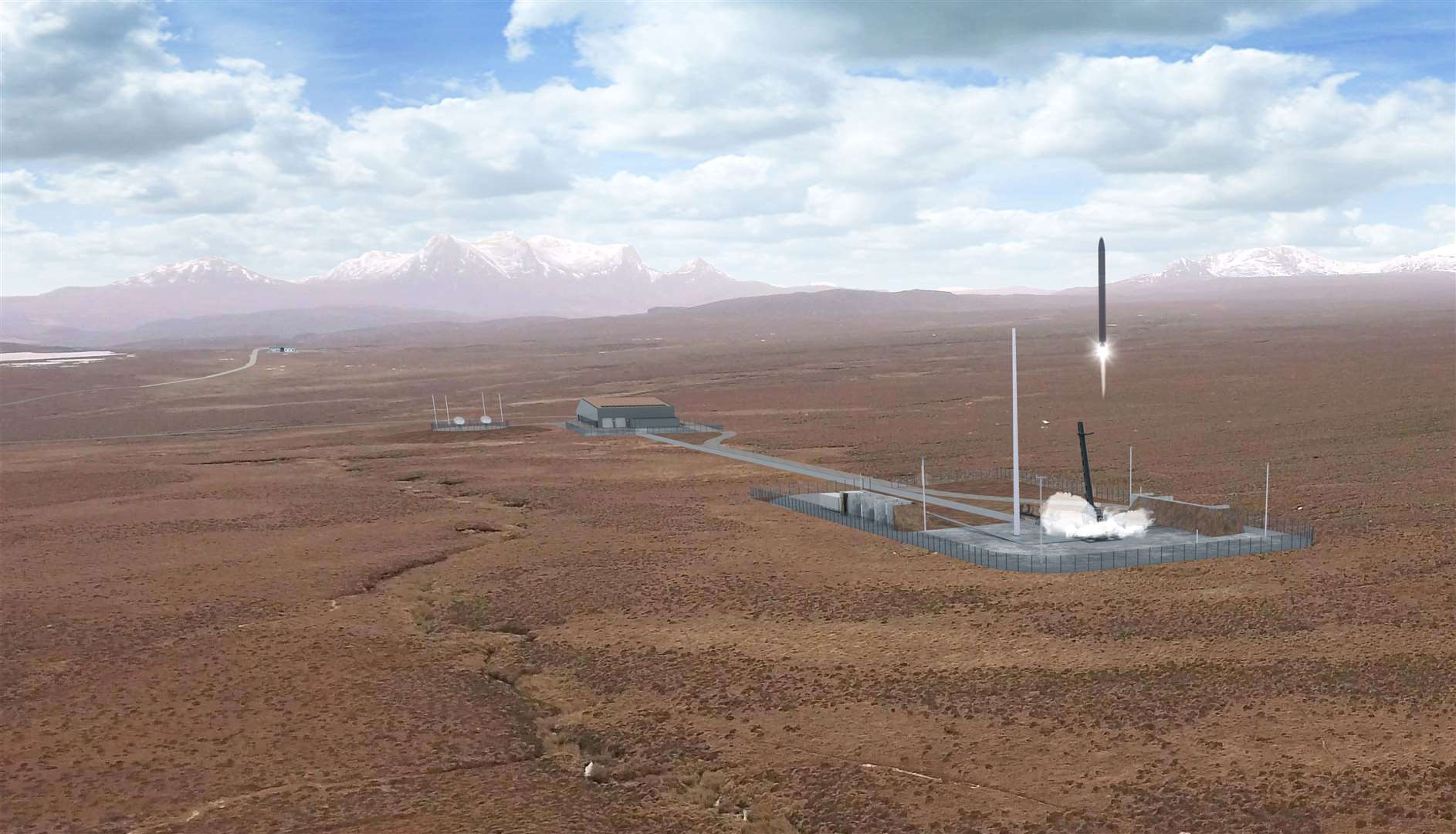 The spaceport is the first of its kind to be granted planning permission.
