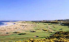 256 golfers will be teeing off at Royal Dornoch in the Scottish Amateur championships.