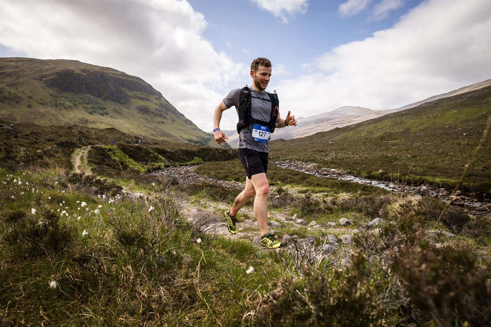 David Parrish extended his lead on day five of the 2023 Cape Wrath Ultra. Picture: ©Cape Wrath Ultra® | No Limits Photography