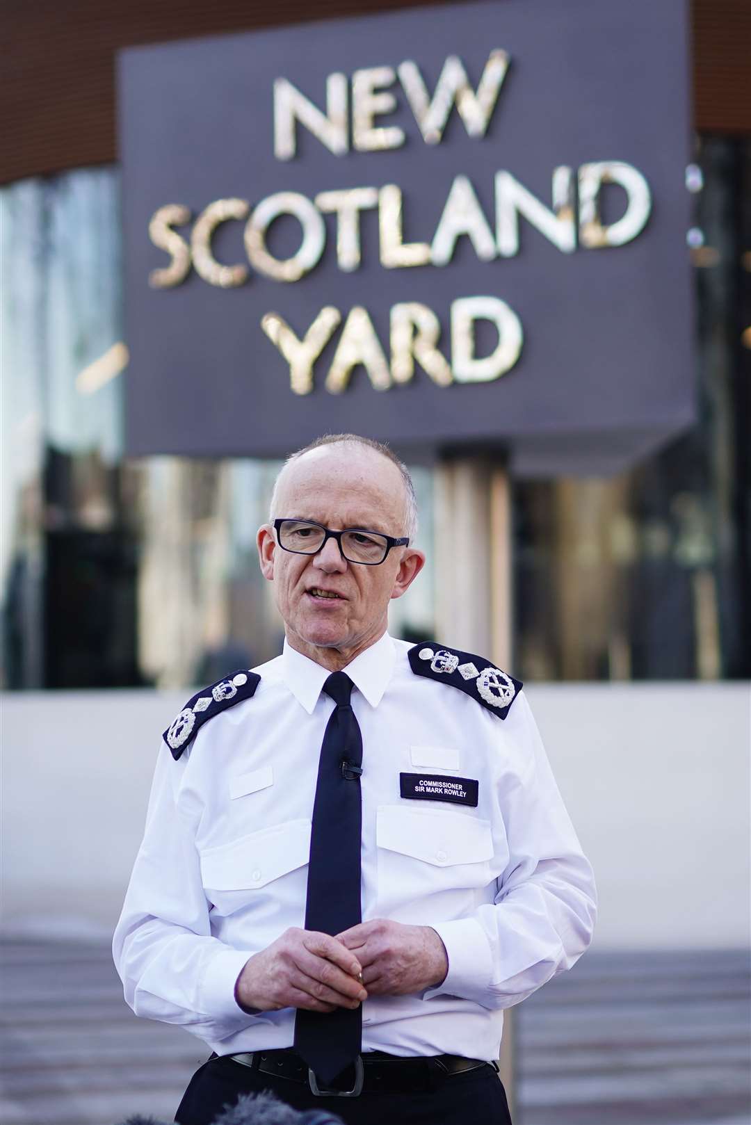 Metropolitan Police Commissioner Sir Mark Rowley criticised a lack of power in sacking staff (Aaron Chown/PA)