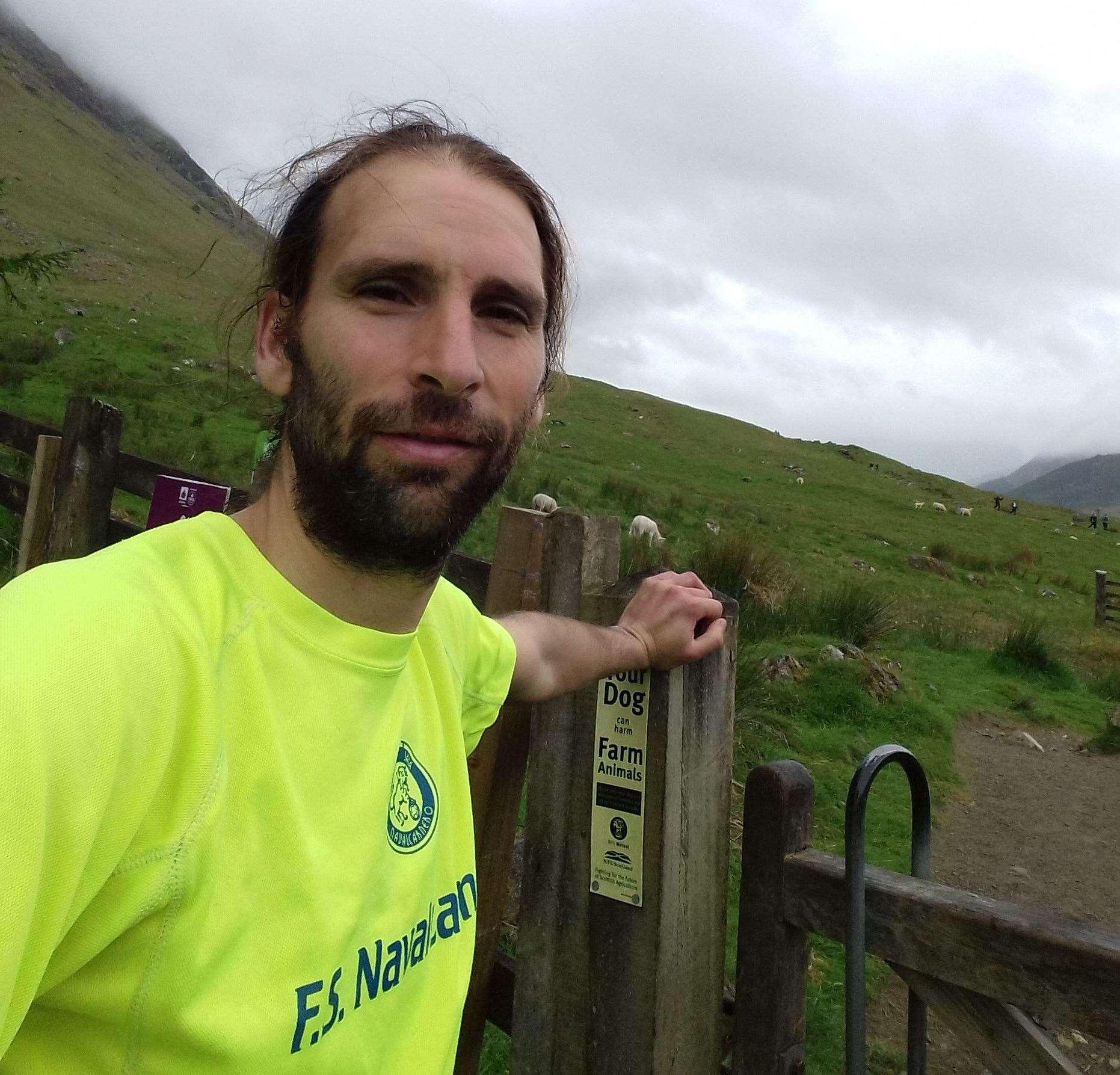 Javi Cabrera Valdes completed the Ben Nevis route 7 times from Ben Inn carpark to the summit up and down to the Tourist path in 24 hours.