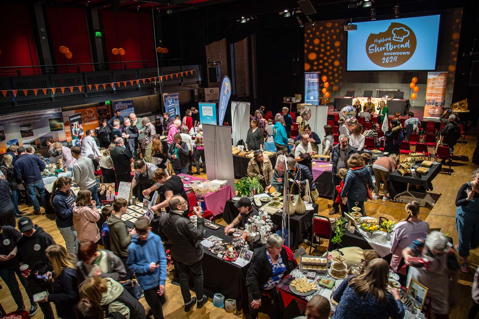A packed Eden Court where the stage was set for the Highland Shortbread Showdown. Photo: Craig Dutton